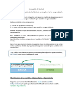 Formulación de Hipótesis