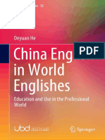 China English in World Englishes Education and Use in The Professional PDF