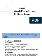 Bab II Tokoh-tokoh Pembaharuan di   Dunia Islam