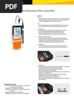 EN - Bante9 Series Portable Multiparameter Water Quality Meter