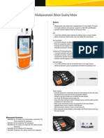 Bante 9 Series Portable Water Quality Meter Features pH ORP Ion Conductivity