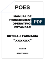 POES-2- BOTICAS Y FARMACIAS
