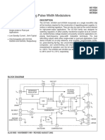 Advanced Regulating Pulse Width Modulators: Description Features