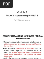 Robot Programming - PART2