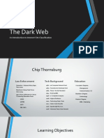 The Dark Web: An Introduction To Internet Site Classification