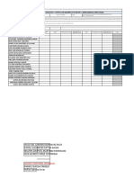 Control Desinfección de Epp y Herramientas