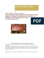 Shortwave Listener Site ZS1JHG