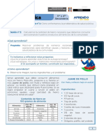 Recuperación MATEMÁTICA - FA 1 PDF