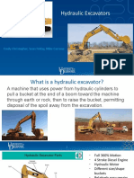 Hydraulic Excavator Presentation