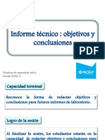 Teoe 14 - Informe Técnico-Objetivos y Conclusiones