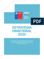 5 - Estrategia Ministerial 2020