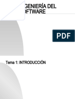 Ingeniería del Software: Introducción