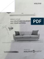 VOLTAS Wall Mounted Air Conditioners USER MANUAL (Inverter Series)