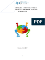 Guía y Procedimiento para la elaboración y diseño del trabajo de Investigación docx