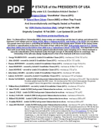 All U.S. Presidents & Eligibility