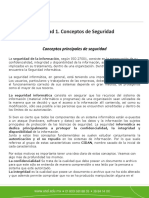 Unidad 1. Conceptos de Seguridad PDF