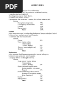 Guidelines: Song Interpretation