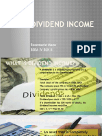 Dividend Income: Rosemarie Mazo Bsba Iv BLK Ii