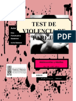 Test de Violencia de Pareja: Ediciones - 2011