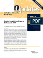 Sentinel Node Biopsy in Melanoma