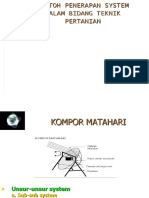 Contoh Penerapan System Dalam Bidang Teknik Pertanian