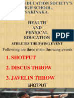 Throwing Events PDF