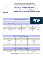 Datasheet For Steel Grades Tool Steel and Hard Alloy SKD11