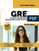 GRE Reading Comprehension: Detailed Solutions To 325 Questions