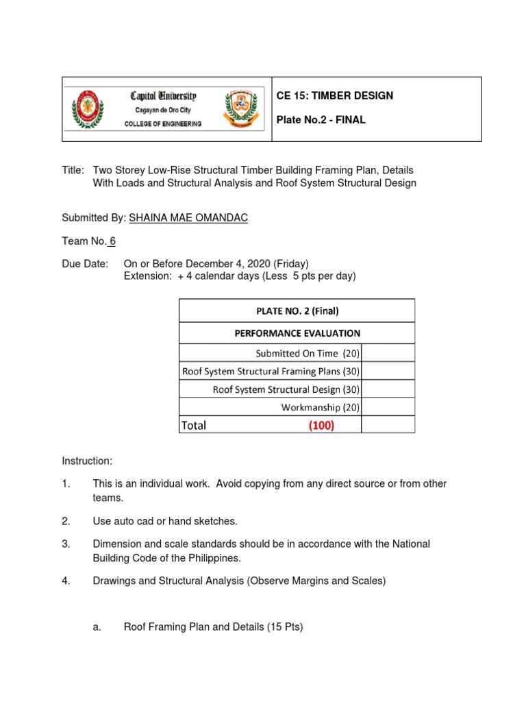Timber Design PDF Lumber Civil Engineering