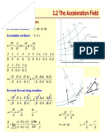 3.2 The Acceleration Field