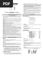 Value1200ELCD/Value1500ELCD/Value2200ELCD User 'S Manual: Important Safety Instructions Basic Operation