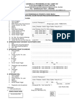 Formulir PPDB SMP NU HIDAYATUL ULUM TP. 2018-2019