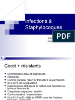 Infections À Staphylocoques: E Cua CHU Nice