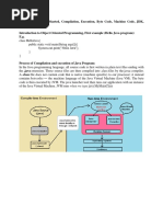 Lecture 01 - Getting Started, Compilation, Execution, Byte Code, Machine Code, JDK, JRE, JVM, JIT