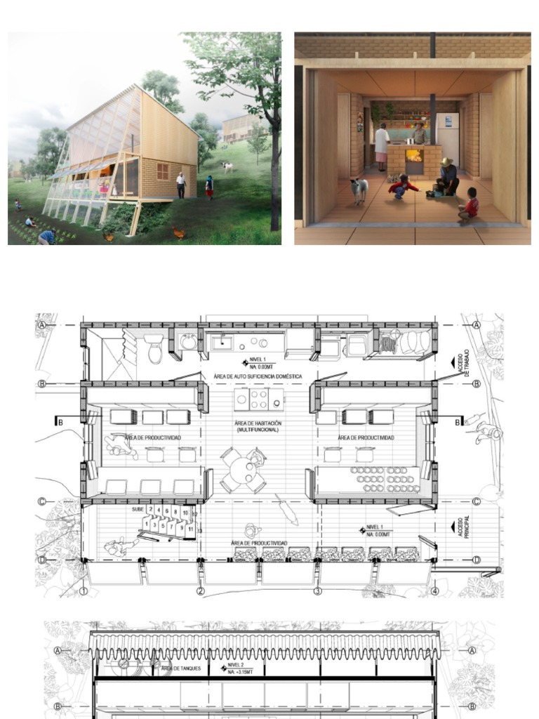 Prototipo de Vivienda Rural Sostenible en Colombia - FP | PDF