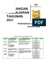 RPT PENDIDIKAN JASMANI THN 6 2021 by Rozayus Academy