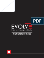 Evolve - Concrete Finishes