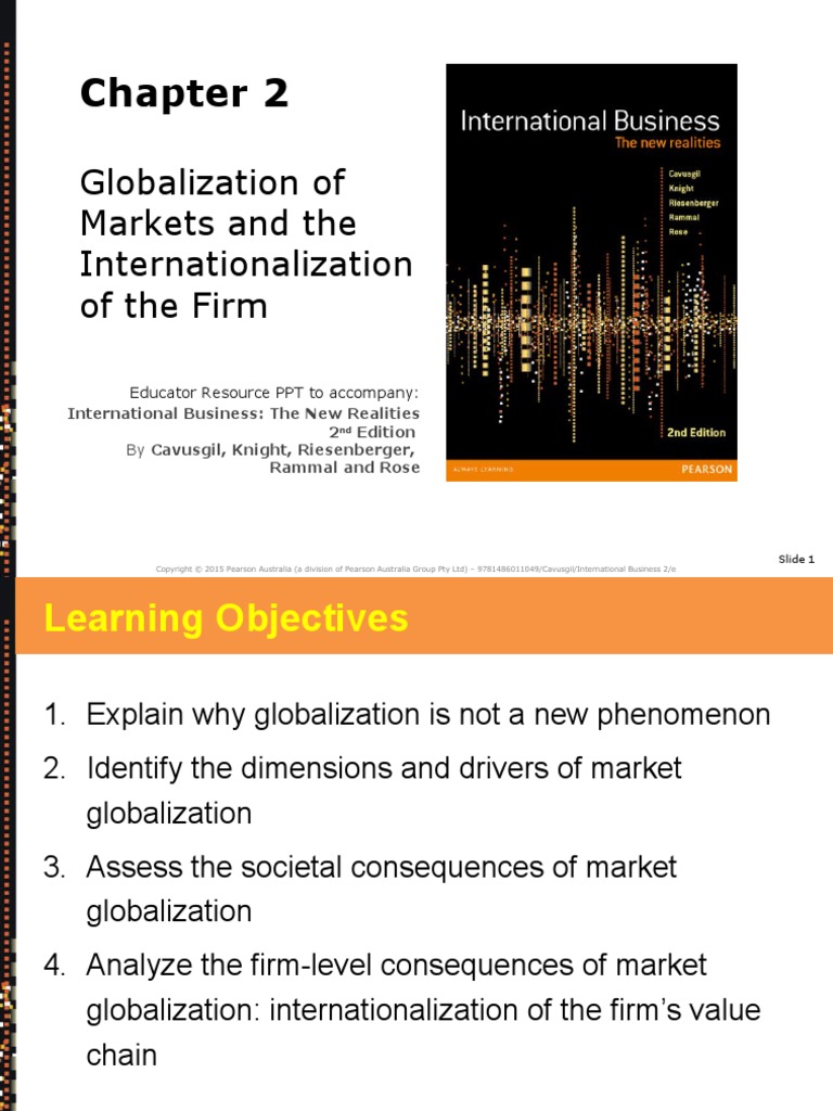 Globalization of Markets and The Internationalization of The Firm | PDF ...