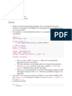 Lecture 8 Introduction To Python