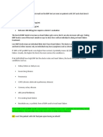 BNP test results in CHF patients and what they indicate