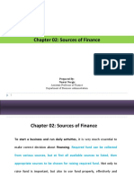 Sources of fund