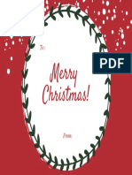 Red White Green Naughty or Nice Christmas Card PDF