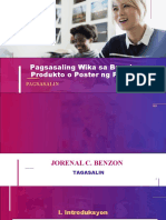 PAGSASALIN POWERPOINT