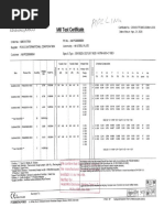 Galvanizing Certificate. | PDF
