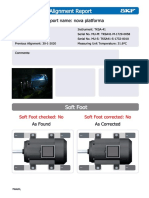 Shaft Alignment Report: Report Name: Nova Platforma