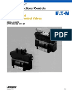 Pilot Operated Directional Control Valves