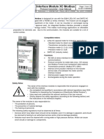 Interface Module XC Modbus: Protocol Converter / User Manual