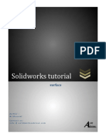 123 Solidworks Surface Tutorial