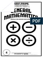 General Mathematics Module 4