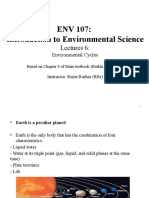 RBR ENV 107-Lec 6-Environmental Cycles-S17